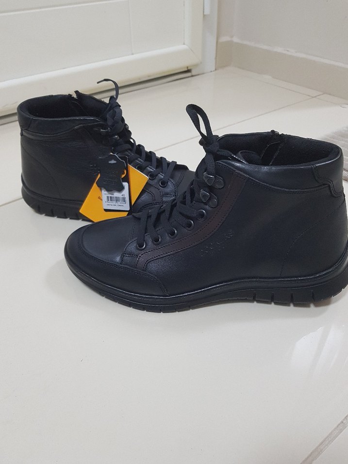 DOCKERS HAKİKİ DERI FERMUARLI BAĞCIKLI  BOT - Görsel 4