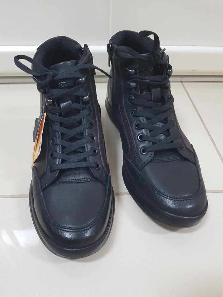 DOCKERS HAKİKİ DERI FERMUARLI BAĞCIKLI  BOT - Görsel 2