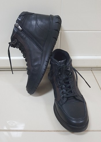 DOCKERS HAKİKİ DERI FERMUARLI BAĞCIKLI BOT - Görsel 5