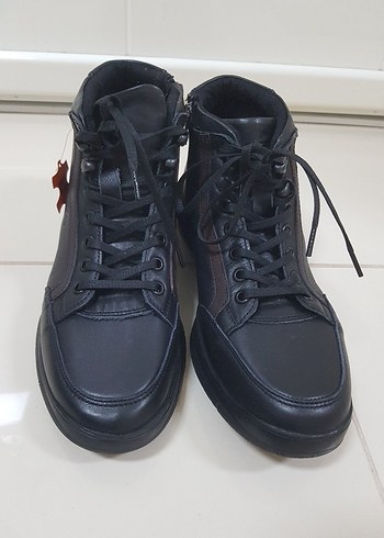 DOCKERS HAKİKİ DERI FERMUARLI BAĞCIKLI BOT - Görsel 2