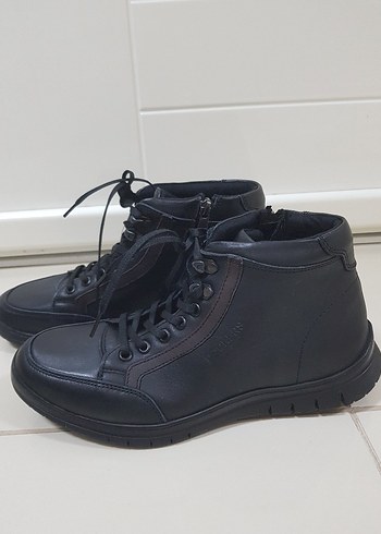 DOCKERS HAKİKİ DERI FERMUARLI BAĞCIKLI BOT - Görsel 4