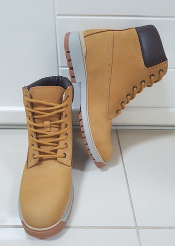 LUMBERJACK HAKİKİ DERİ BAĞCIKLI BOT 42 NO - Görsel 6