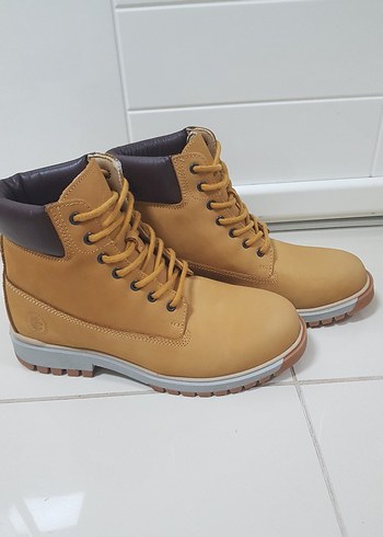 LUMBERJACK HAKİKİ DERİ BAĞCIKLI BOT 42 NO - Görsel 3