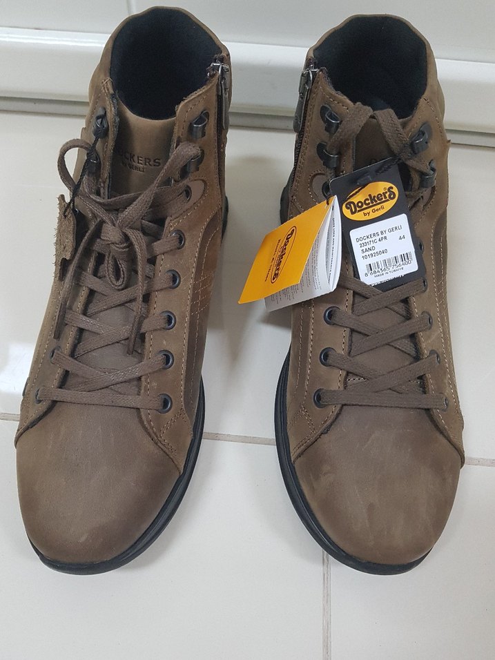 DOCKERS HAKİKİ DERI FERMUARLI BAĞCIKLI BOT - Görsel 2