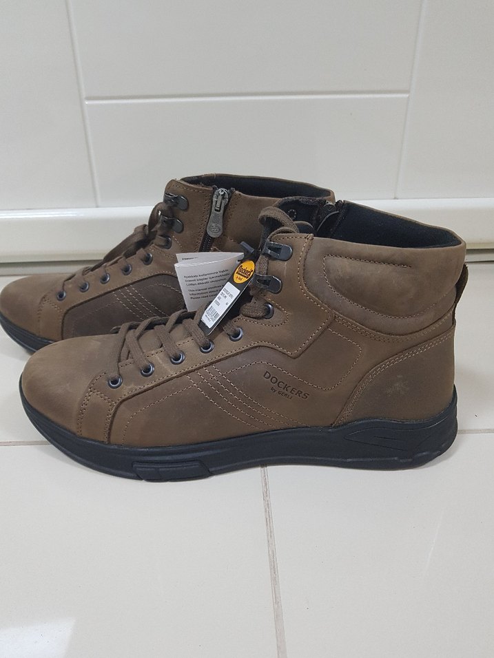 DOCKERS HAKİKİ DERI FERMUARLI BAĞCIKLI BOT - Görsel 4