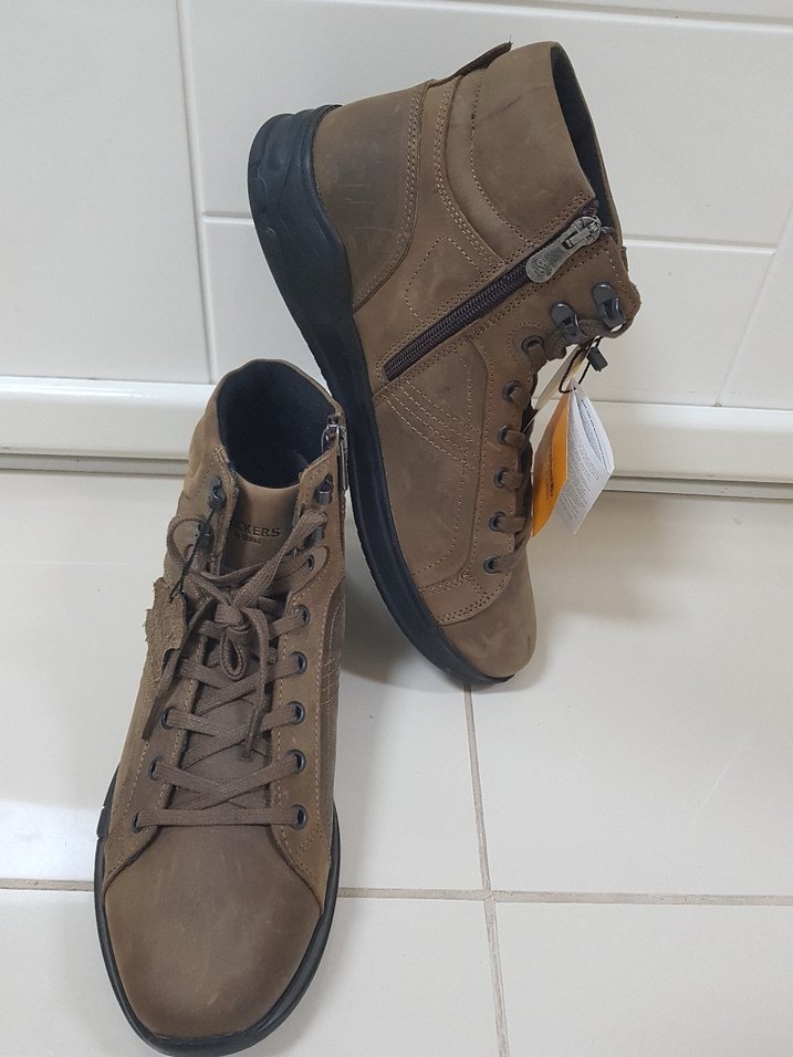 DOCKERS HAKİKİ DERI FERMUARLI BAĞCIKLI BOT - Görsel 5