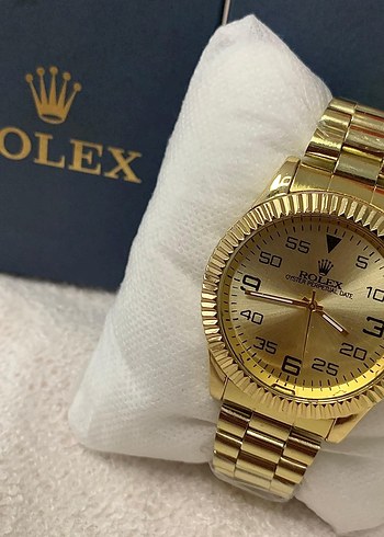 SIFIR ROLEX / ALTIN RENK / ALTIN RENK KADRANLI KOL SAATİ