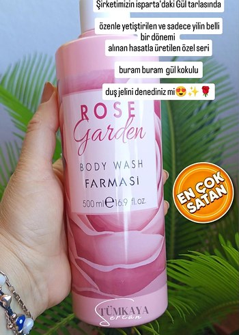 Farmasi Gül Bahçesi Duş Jeli 500ml