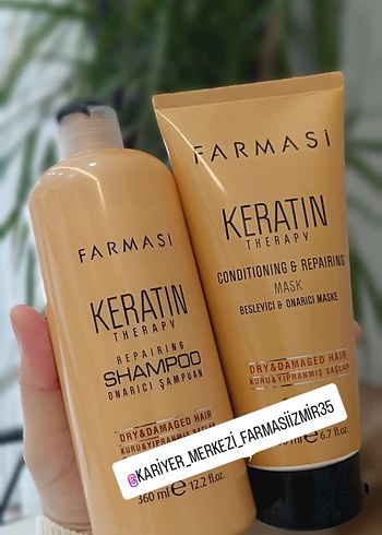 Farmasi Keratin Therapy Onarıcı Şampuan