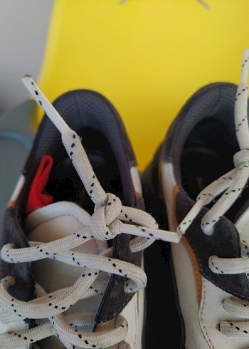 37 Beden gri Renk Gri Spor Ayakkabı Velcro Detaylı