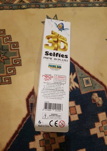 Diğer Çocuklar için 500 Parçalı 3D Deniz Canlıları Puzzle