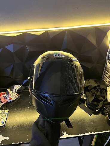 AGV K1S Çiziksiz İntercomlu Kask