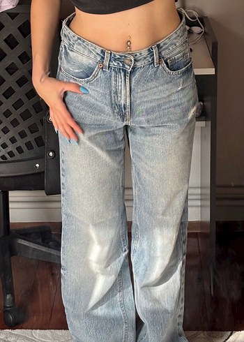 Stradivarius D92 Orta Yuksek Bel Jean