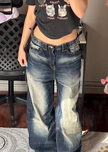 Bershka Baggy Genis Paca Jean