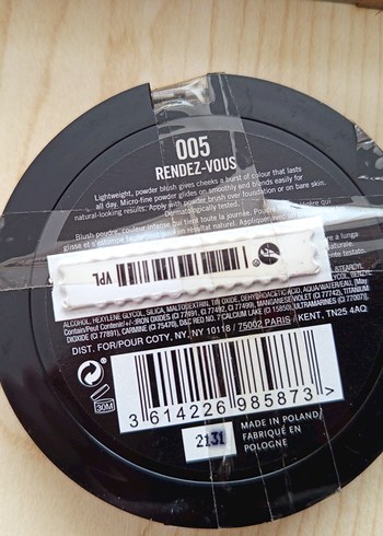 Beden Rimmel London Maxi Blush Allık 005 Rendez-Vous
