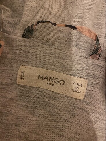Mango Mango kız çocuk yağmurluk