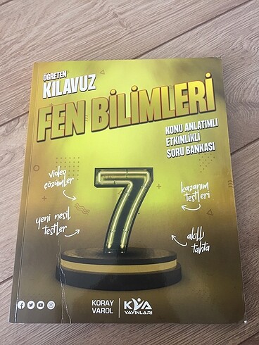 7.sınıf fen bilimleri test kitabı