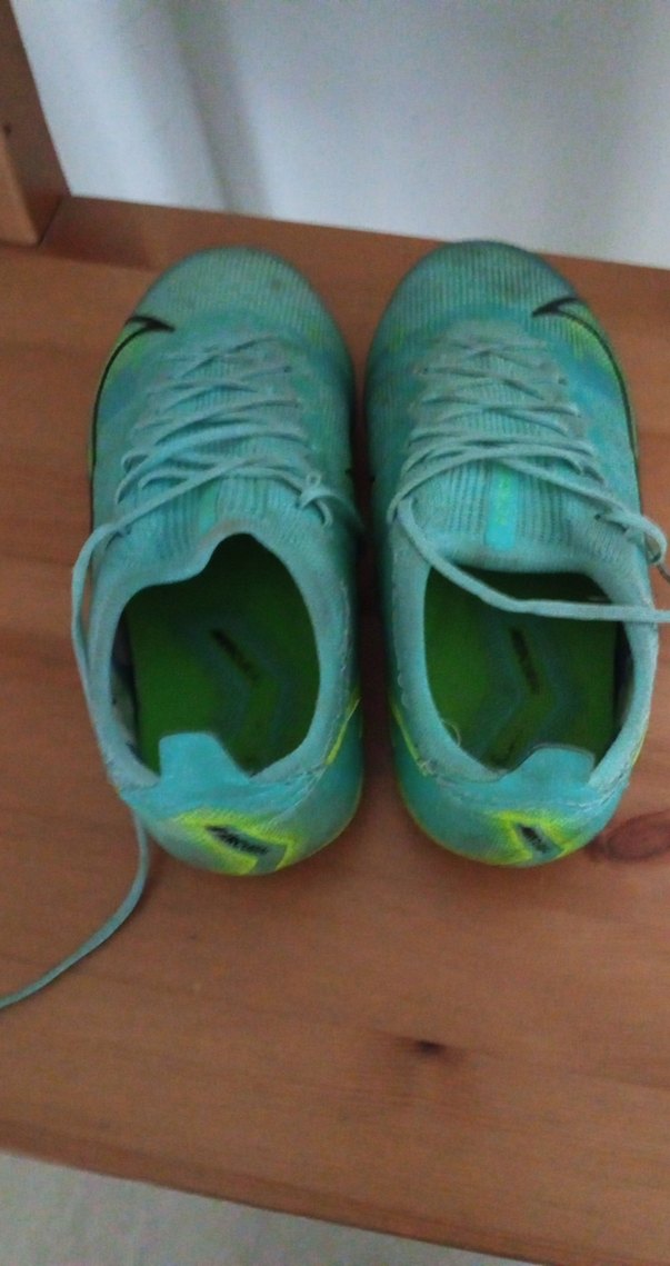 Nike Erkek Mavi Bağcıklı Futbol Ayakkabısı - Görsel 4