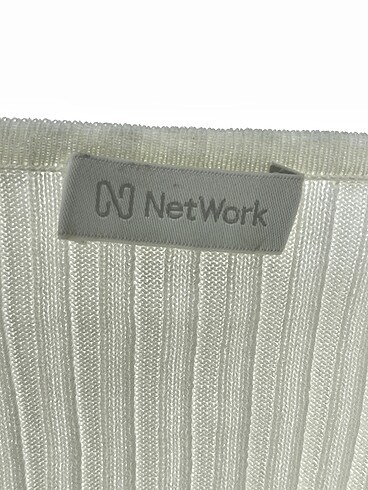 universal Beden beyaz Renk Network Hırka %70 İndirimli.