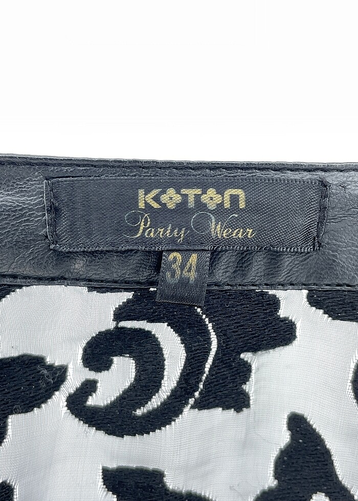 Koton Deri Ceket %70 İndirimli. - Görsel 4