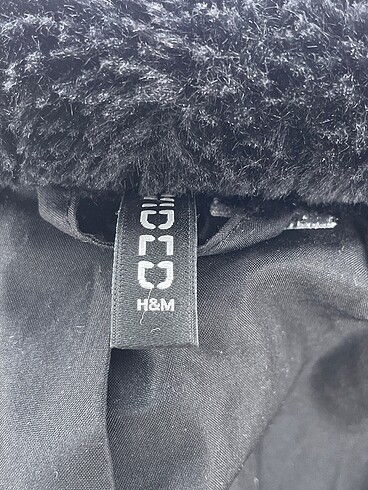 xs Beden siyah Renk H&M Mont %70 İndirimli.