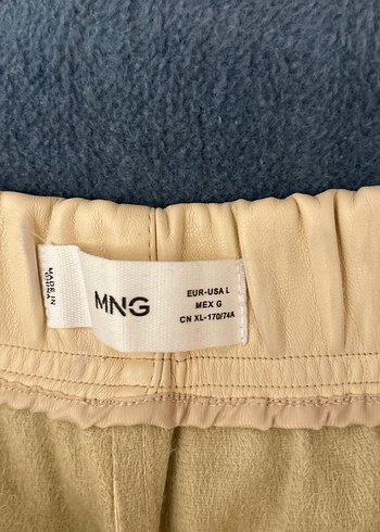 Mango deri bermuda - Görsel 9