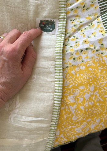 Pactwork desenli yatak örtüsü - Görsel 5