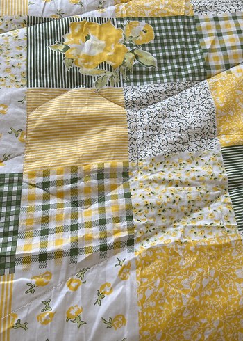 Pactwork desenli yatak örtüsü - Görsel 3