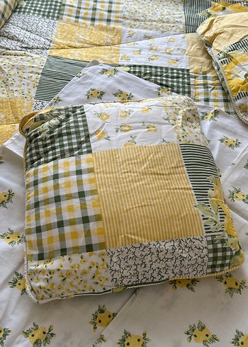 Pactwork desenli yatak örtüsü - Görsel 9