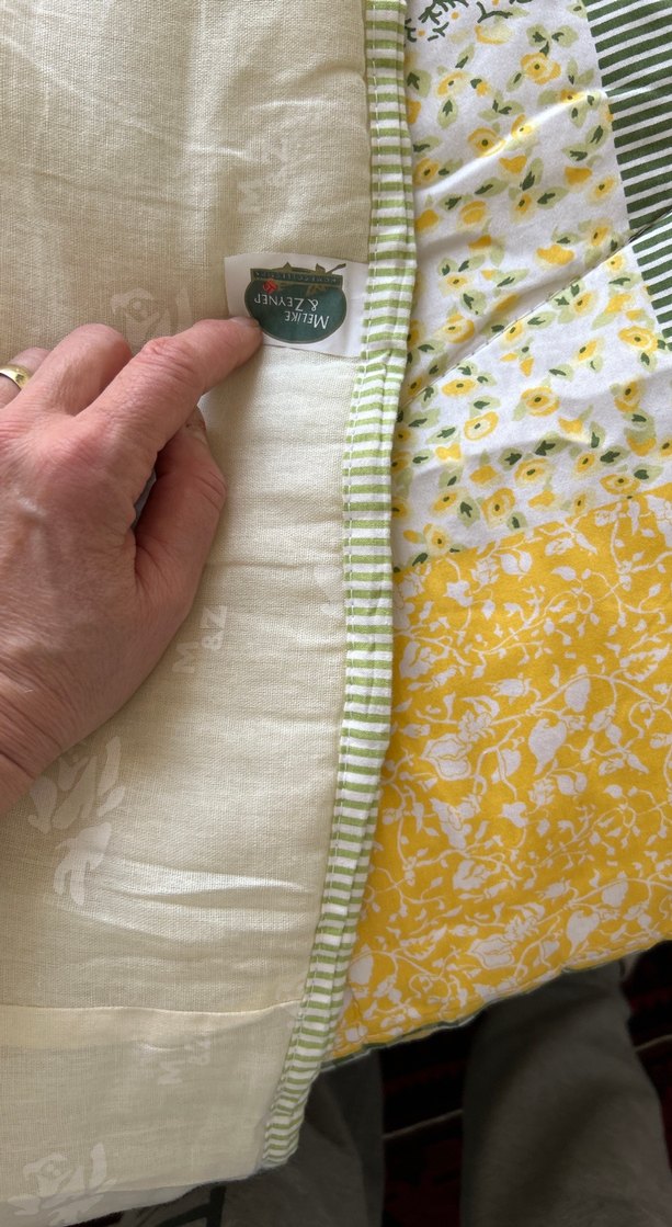 Pactwork desenli yatak örtüsü - Görsel 5