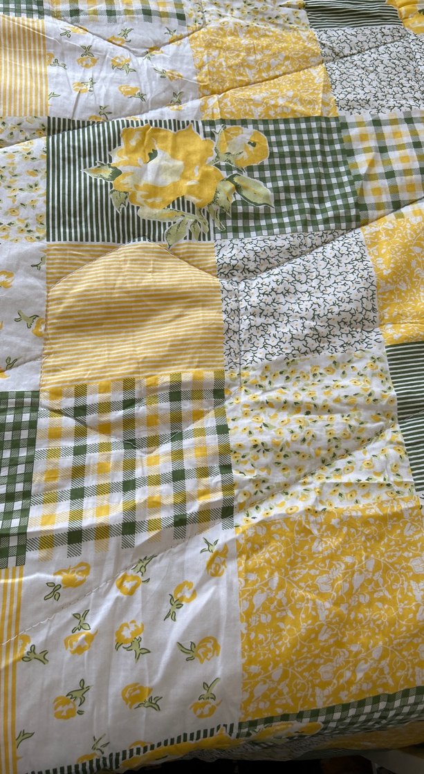 Pactwork desenli yatak örtüsü - Görsel 3