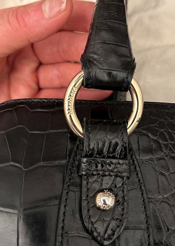 MaxMara Siyah Deri Kadın Çanta - Görsel 17