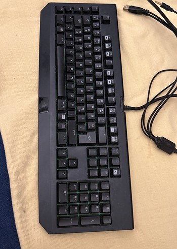 Razer black wıdow oyuncu klavyesi - Görsel 2