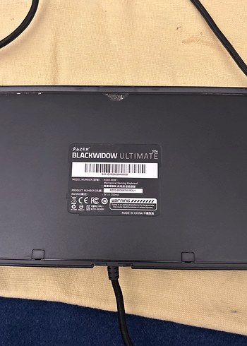 Razer black wıdow oyuncu klavyesi - Görsel 6