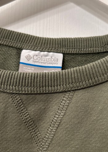 xl Beden haki Renk Columbia Erkek Haki Baskılı Sweatshirt