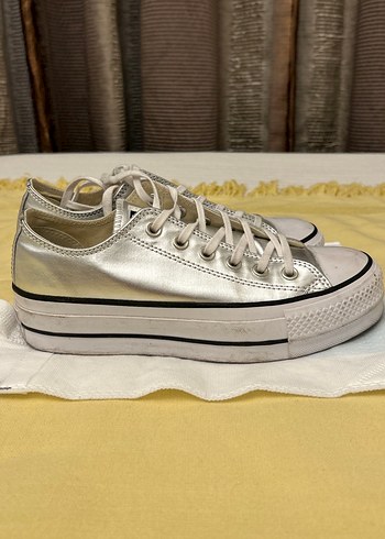 37,5 Beden gri Renk Converse kadın ayakkabı