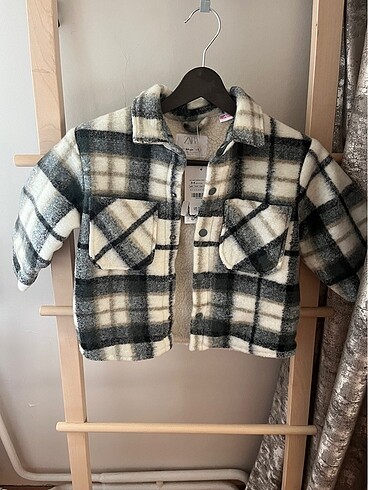 Zara kids yünlü ceket