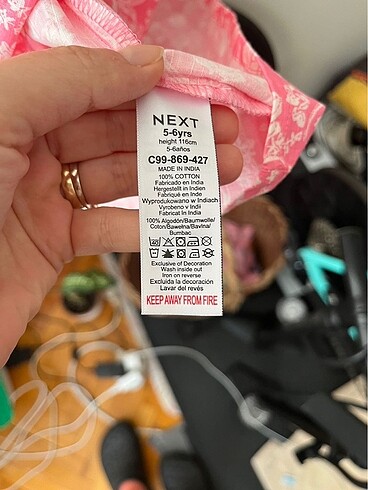 Next kız çocuk elbise - Görsel 6