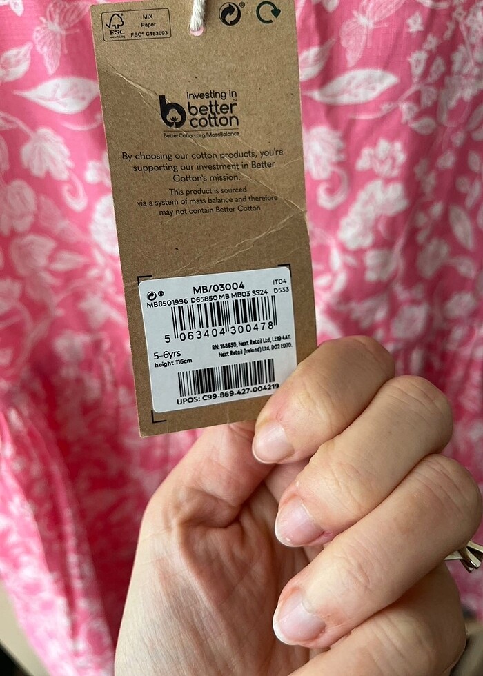 Next kız çocuk elbise - Görsel 4