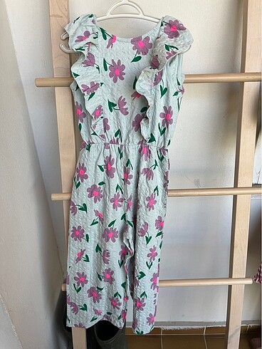 Zara kız çocuk desenli tulum