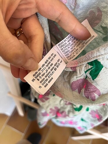 Zara kız çocuk desenli tulum - Görsel 8