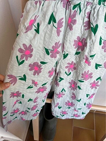 Zara kız çocuk desenli tulum - Görsel 7