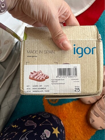 Igor nico model kız çocuk sandalet - Görsel 8