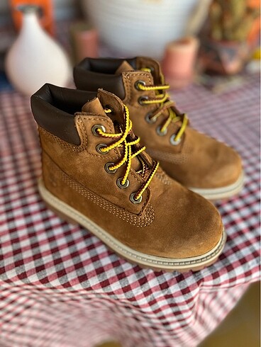 Çocuk timberland bot orijinal - Görsel 8
