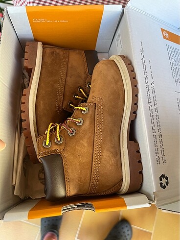 Çocuk timberland bot orijinal - Görsel 10