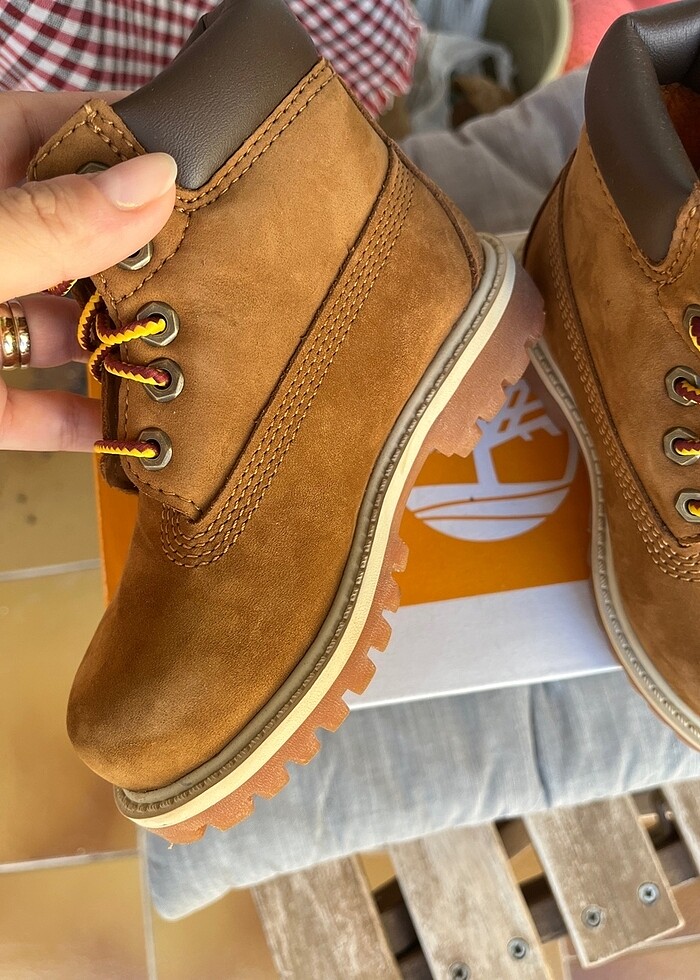 Çocuk timberland bot orijinal - Görsel 3