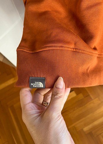 The North Face Erkek Kahverengi Kapüşonlu Sweatshirt - Görsel 7
