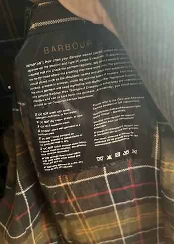 Barbour pea coat model mont - Görsel 6