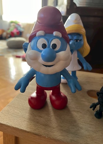 Renkli Mantar Evi ve Şirinler Figürleri - Görsel 12