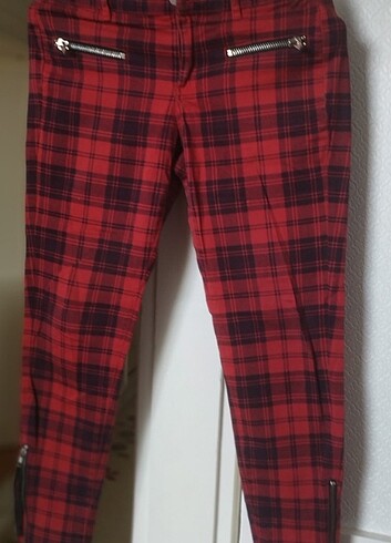Mango Mango ekose pantolon